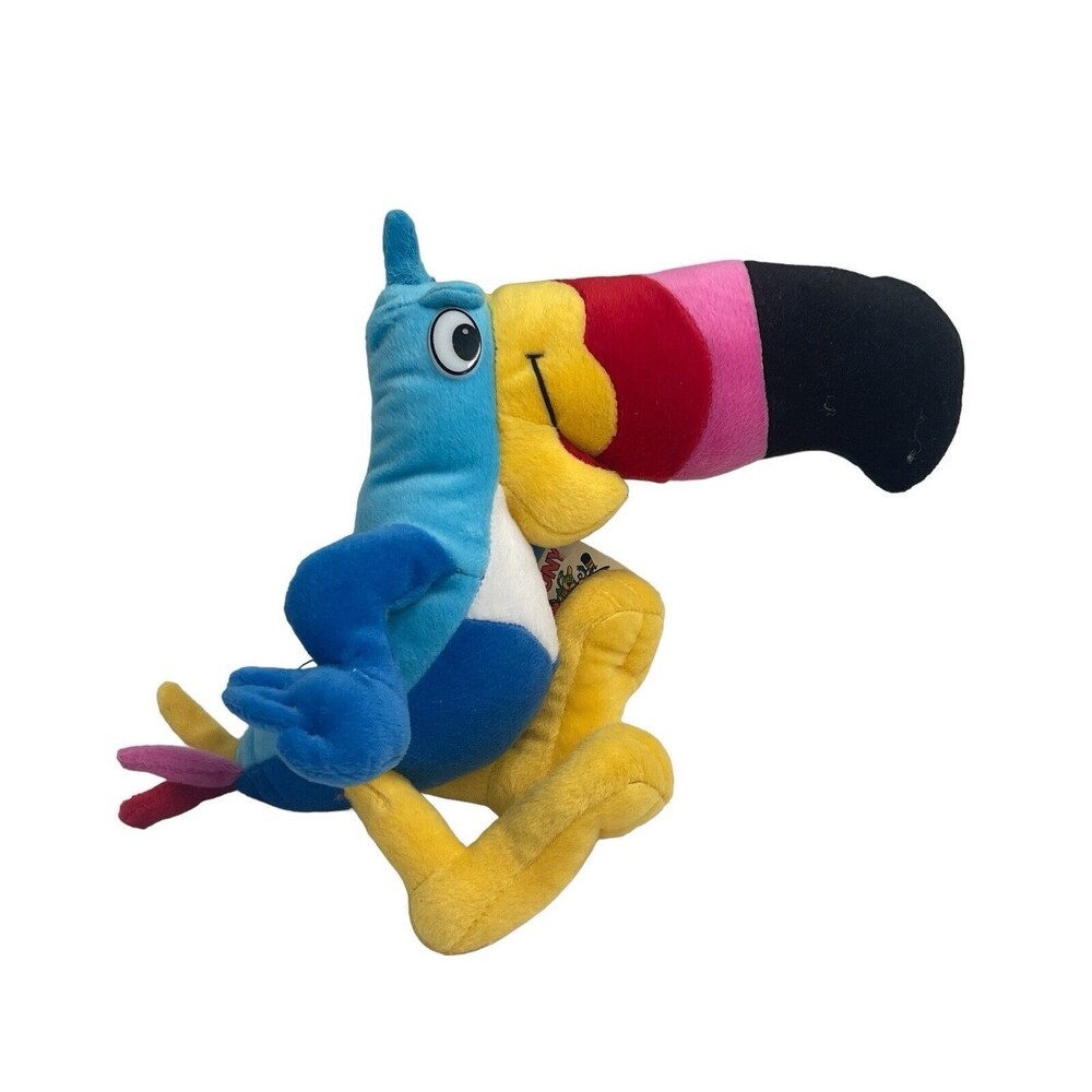 Toy Network Toucan Sam Kelloggs Team Tony Plush 12” Stuffed Animal Toy 2001
